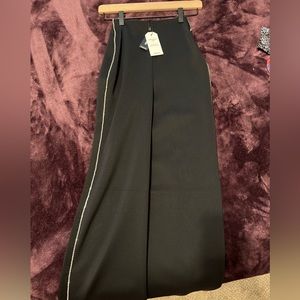 High waist rhinestone dress pants